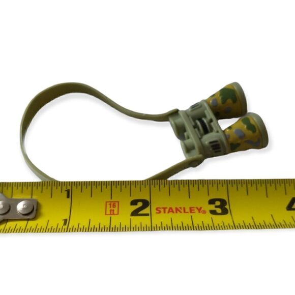 Bratz Binoculars My Scene Wildlife Safari Nerva Binoculars #460 Green Camo Strap - Picture 10 of 10